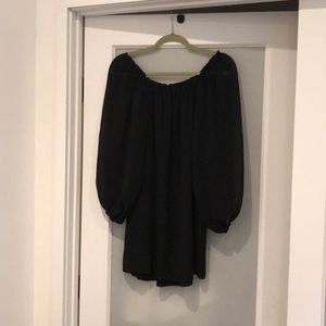 Black Off Shoulder Reformation Dress